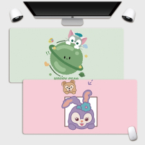 Xingdailu cartoon animation mouse pad oversized thickened personality animation thickened lock edge creative writing childrens desk pad Game e-sports office computer keyboard pad