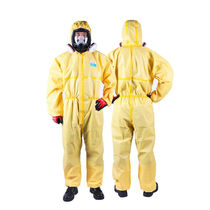 Moufu 386 chemical protective clothing light chemical protection suit acid and alkali anti-dust spray paint splashproof full body protective clothing (X