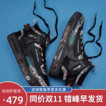 aj mens shoes autumn high-top sneakers basketball sports trendy shoes 2022 new Putian casual shoes mens black spring