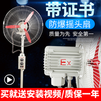 Explosion-proof shaking head fan FB BTS-500 600 floor-standing wall type explosion-proof Horn fan industrial grade 220V