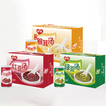 Yinlu Mung bean soup Red bean soup Silver fungus soup cans 3 boxes of summer cool summer breakfast porridge Babao porridge summer drink