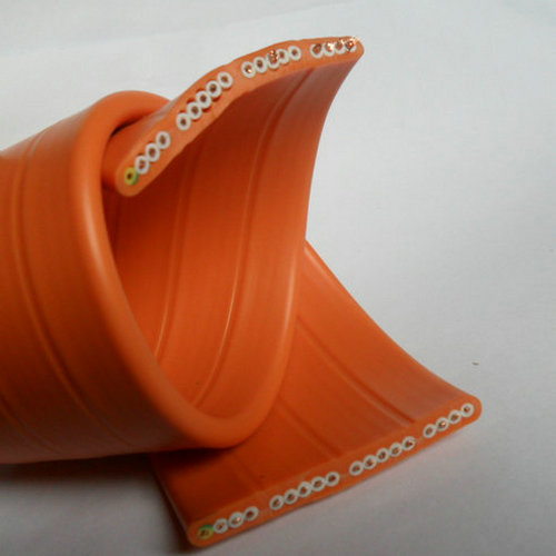 Driving accompanying cable electroplating cable accompanying cable Tian car flat line 18 core 0.75 square