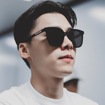 gm sunglasses mens trend 2021 new net celebrity tide ins eyes big face mens driving special polarized sunglasses