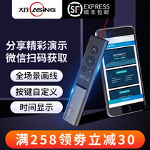 Big Line A16 Smart demonstrator Spotlight All-in-one LCD Screen Turning Pen Electronic Whiteboard Laser Pen Pp
