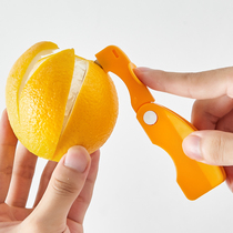 Japan imported Shimomura manual orange peeler Orange opening artifact Orange grapefruit peel Pomegranate peel peeler Peeler