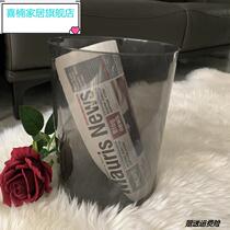 Wake flower bucket transparent vase household plastic acrylic large deep water flowers high bucket French shop special tube industry