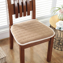 Pure Cotton Cushion Chair Cushion Fart Cushion Anti-Slip Thickened Table Stool Cushion Dining Chair Cushion Dining Chair Cushion Horseshoe Shape All Season Universal