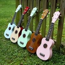 Ukulele small guitar beginner small 21 inch mint green 23 inch ukulele girls cute strap
