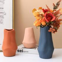 Creative Morandi Vase Swing table Living room Dining Room Flower Arrangement Simple genguan TV Cabinet Ceramic Decorations Light Extravaganza