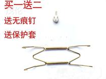 Hanging plate wall hook nail iron frame wall wall wall decoration nail tray plate bracket decoration