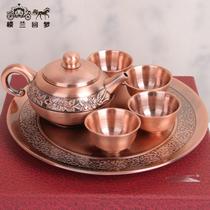 Hot-selling Pakistani copper carvings bronzeware Russian tinware Kung Fu tea wine special crafts special five