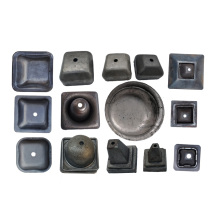 Stacking foot bowls stacking foot square pipe bottom foot cap seal head turnover box iron case foot bowl stacking shelf foot wrist coping