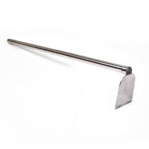 Stainless steel long handle hoe-head farm tools agricultural hoe-head outdoor types of vegetable gardening hoe tools weeding out vegetable hoe head