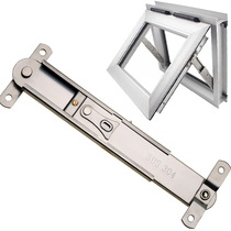 Upper suspension window 304 stainless steel sliding support stopper push-pull plastic steel window brace open telescopic rod window two-link