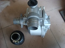 The water pump assembly next to the 2-inch gasoline engine water pump high power and large water output aluminum casing with filter screen drag pump