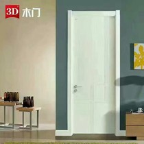3D wooden door D-783 wooden door interior door