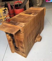 Old windbox folk customs old objects old wind box wooden wind box farmhouse living equipment display old wind drum
