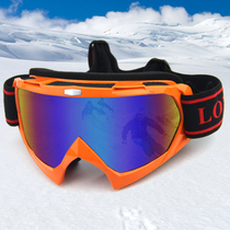 Ski goggles Ski snow goggles Double-layer anti-fog veneer Double-board ski glasses myopia outdoor sports equipment