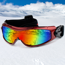 Ski goggles windproof outdoor eye goggles Single and double board adult childrens ski equipment Snow protective glasses
