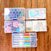 Handbook sticker sticker sticker sticker storage box mini box seal plastic classification label sorting box
