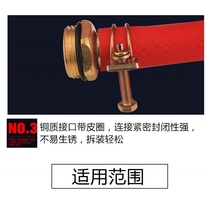 Fire hose reel 20 m 25 m fire hydrant box self-rescue water pipe high pressure light hose turntable box hose