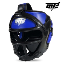 MTB fully enclosed boxing helmet mask head protector Adult fight Sanda Muay Thai headgear male training thickened