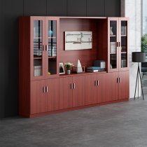 Office bookcase glass filing cabinet simple filing cabinet information Cabinet office cabinet boss bookcase