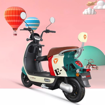 Yadi battery car new national standard electric car light motorcycle Q6 front folding child baby safety seat original