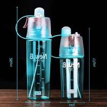 hot sale sports spray water bottle dual-use bpa free bottle