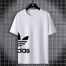 Discount Store Fujian Bin -- Otterles Withdrawal Cabinet Clear Cabin Pattern Printed Tide Sign men and women T sleeves 100 lap pure cotton