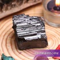 Spot black tourmaline (3-5CM) Brazilian natural ore Crystal raw stone ceremony crystal ornaments crystal clusters