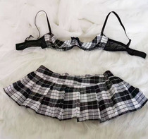 Fun pajamas free-from-off belly bag underwear large size emotional underwear passion set blood drip rabbit girl DJ