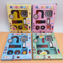 Magnet compass set physical science experiment U-shaped strip magnet for hands-on teachers use magnet learning tools