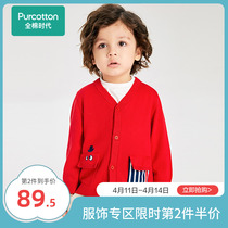 Full cotton era Baby long sleeve cotton line cardiovert blouses pure cotton newborn baby children autumn and winter dress with long sleeves clothes