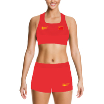 Wei Yongli Chinese team womens track and field uniform sprint fast tight track and field uniform can be customized trademarks