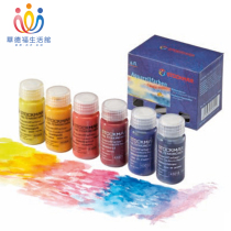 Waldorf Life Museum Stuman wet watercolor paint 20ml * 3 bottle three primary color childrens painting finger painting
