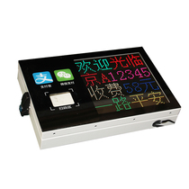 WeChat Alipay scan code payment LED display two-dimensional code scan screen outer frame P3 high-speed toll screen