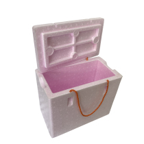 8L pink gray blue EPP incubator hairy crab packing box cherry frozen foam box Express morning Hotel