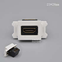 120 type 2 0 HDMI elbow module HDMI HD socket module floor plug dedicated HDMI module