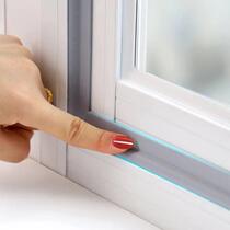 Push-pull window seal strip seal window leak-proof windproof warm gap Aluminum alloy doors and windows sound insulation stickers wind shield artifact
