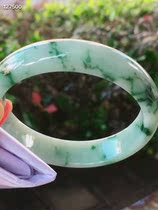 Floating flower circle jade bracelet old water foot size 60 5 14 6 7 6