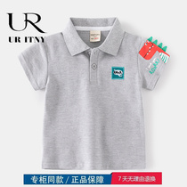 (3% off zone) Ole Special Brand Discount Store summer new childrens clothes short sleeve T - shirt cotton coat