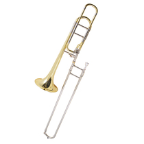queen Tianjin famous brand tenor tone-change trombone instrument down to f-tone professional copper pull tube