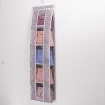 Door rear bag Wall hanging bag hanging fabric dust-proof home storage wall hanging multi-layer storage bag single-sided bag
