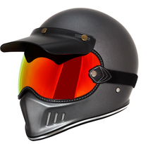 CRG retro full helmet goggle motorcycle helmet wind mirror strap bubble glasses Harley glasses