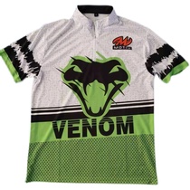 2021 new style of MOTIV brand Green Snake bowling Jersey absorb sweat without back elasticity