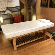 Solid wood beauty bed Latex cotton massage bed massage bed household physiotherapy beauty body high-end beauty salon special folding