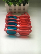 Childrens 3D glasses red and blue 3D glasses stereo glasses cinema cannot be used