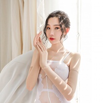 Yue Butterfly new ice silk gloves Underwear sexy stockings gloves gloves incognito sleeves