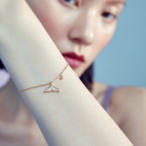 Fishtail best friend bracelet ins niche design cold wind light luxury girl simple Net Red Son couple gift